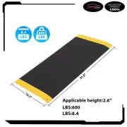0.2" Height Entry Threshold Ramp Bridge Portable Supporting Aluminum Angled