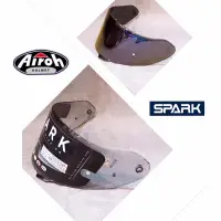 在飛比找蝦皮購物優惠-AIROH SPARK 原廠鏡片 ( 淺灰 電鍍藍 )