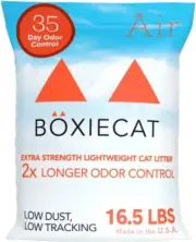 Boxie® Extra Strength Cat Litter, Lightweight 35-Day Odor Control, Clumping, 16.