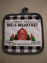 Pot Holder Hot Pad NorthPole Bed & Breakfast 272502
