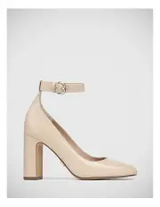 [Wittner] Porcha Patent Leather Pump in Porcelain