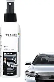 Chrome Polishing Agent | Rust Remover Chrome Cleaner for Refurbishing - Effective Paint Protection Refurbishment, Metal Coatings, Eliminates Dirt, Grease