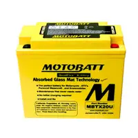 在飛比找PChome商店街優惠-MOTOBATT MBTX20U AGM 強效電池 重機電池