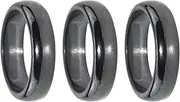 HAWILLOSCH 3pcs Magnetic Ring Teen Rings Thumb Stackable Joint Band Finger Knuckle Stacking The Ring Red