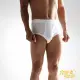 【宜而爽】6件組時尚舒適型男羅紋三角褲(白色S-XL)