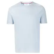 [Thom Browne] Short Sleeve Tee With Engineered Men