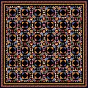 TAINTED LOVE - 118" x118" - Quilt-Addicts Precut Patchwork Quilt Kit Large King`