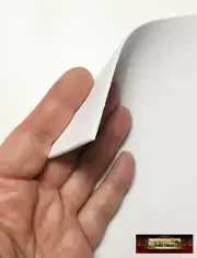 M00877-FS MOREZMORE 1 EVA Foam Sheets WHITE 2 mm 9x12" Craft Foam