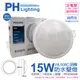 【PHILIPS飛利浦】 明輝 LED WL008C 15W 4000K 自然光 IP65 IK06 全電壓 防水 三防壁燈 PH430698