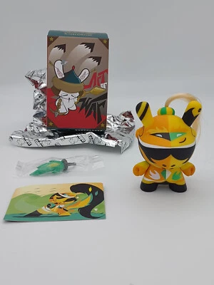 Kidrobot Dunny Art Of War Yellow Knight 3" Vinyl Figure Patricio Oliver 1/20
