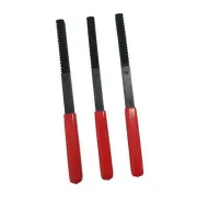 3 Pieces Thread Restorer File Repair Thread Repair File for Pipe Studs Bolts