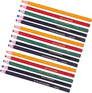 KOCKSHION Safe Easy to Use 15pcs Arts Pencils for Boys and Girls Fabric Markers Pull-String Multi-Purpose Drawing Tools