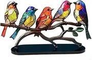 Desktop Decorations，Birds Shaped Decorative Gift with Branches, Tables Home Decor Accessories