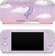 Tacky design pink Unicorn skin for Nintendo switch lite, Purple switch lite stickers Vinyl 3m decal Cute Full wrap cover