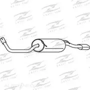 Redback Mufflers Bolt-On to suit A4 1.8L 95> RM - M1678