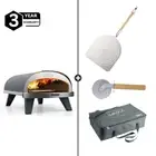 ZiiPa Piana Gas Pizza Oven Starter Kit w/ Cover - Slate/Ardoise