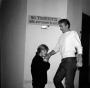 Rod Mckuen And Luana Anders At A Party In La Ca 1958 Old Photo