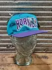 Vintage NOS 1990s Charlotte Hornets Wave G Cap Snapback Hat Ball Cap NBA W Tags
