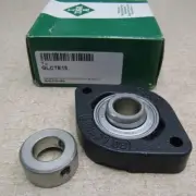 INA GLCTE15 15mm 2-Bolt Flanged Bearing with GRAE15-XL-NPPB Insert Bearing