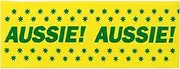Australian Flag Headband Yellow Green Stretch Bandana for Sport Party Festivals National Pride – Aussie Costume Accessory for Australia Day – 1, 3 & 5 Pack Options