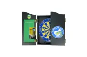 Parramatta Eels NRL Dart Board Set Dartboard + Cabinet + Darts Gift