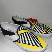 Vans Off The Wall Slip On Sneaker Size 7.5 NWT Customized