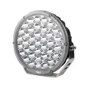 Hulk 4x4 9" Round Led Driving Lamp Drivng Beam 9-36V 160W 37 Leds Silvr Bezel 15,600Lms - HU9634S