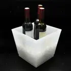 Ice Cooler LED Bucket Cooling Beer Wine Cooler Bar Supply 7-Color Change 10L