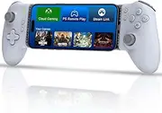 Joso USB C Mobile Gaming Controller for iPhone 15 Series, Emulators, Plug and Play Type C Phone Controller for Android with Hall Effect Joysticks/2 Programmable Buttons, Cloud Gaming/Remote Play