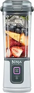 Ninja Blast Portable Blender, High Speed Hand Held Smoothie Maker, Cordless & Rechargeable, BC100WHANZ, White