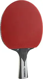 JOOLA Table Tennis Bat Carbon X Pro ITTF Approved Professional Competition Ping Pong Racket Black/Grey 2.0 MM Sponge