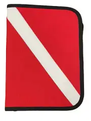 Log Book Binder Scuba Diving Flag Cover GB06-Flag