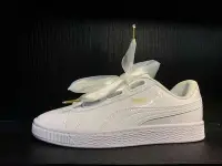 在飛比找Yahoo!奇摩拍賣優惠-Puma Suede Basket Heart 白色 蕾哈娜