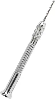 OATIPHO 1Set Jewelry Piercing Tool Manual Nail Hand Drill for Nail Art Accessories Includes Drill Bits Durable Design for Nail Salon Home Use Lightweight Portable