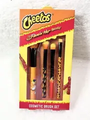 Cheetos Flamin Hot Crunchy 4 pc. Cosmetic Brush Set