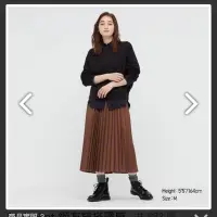 在飛比找蝦皮購物優惠-uniqlo 細褶裙 百褶裙 半身裙