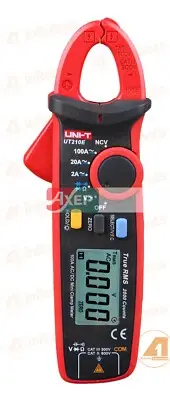 UNI-T UT210E Digital Clamp Meter Multimeter Handheld RMS AC/DC Mini Resistanc