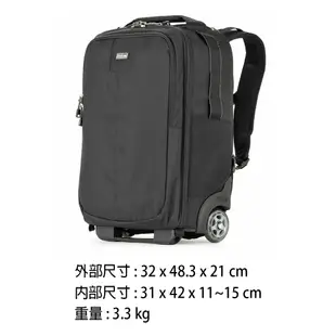 [德寶-台北] ThinkTank Airport Essentials Rolling Backpack 輕型行李箱