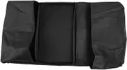 Garneck 6 Sofa Armrest Organizer Bag Couch Storage Pouch Holder Black for Remote Controls Eyeglasses Books and Magazines Space Saving Design