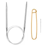 40" Circular Knitting Needles US 10.5/6.5mm Needles 5.51" Stainless Steel