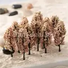 20Pcs Flower Trees Model Train Railway Garden Park Layout Scene Decoration 1:200
