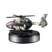 Car Solar Air Freshener Helicopter Design Aromatherapy Ornament Perfume Diffuser (for: MG)