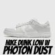 【NIKE 耐吉】休閒鞋 Nike Dunk Low W Photon Dust 灰白 女款 DD1503-103