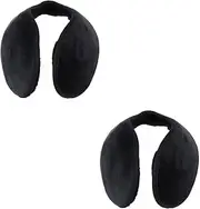 [Kisangel] Pcs Men's Plush Faux Fur Earmuffs Windproof Comfortable Portable Winter Accessory