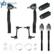 For 2007-2014 Ford Edge and Lincoln MKX 8pcs Front Sway Bar Link Tie Rod Kit (for: Ford)
