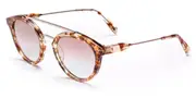 Westward Leaning Double Bridge 05 Men's Sunglasses Gold Size 51