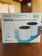 TP-Link Deco AX3000 WiFi 6 Mesh System - Covers up to 4500 Sq.Ft, Replaces Wirel