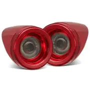 For 10-15 Ferrari 458 Italia AlphaRex NOVA Prismatic LED Red Smoked Tail Lights (for: Ferrari)