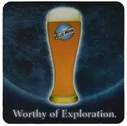 Blue Moon Worthy Of Exploration Beer Coaster