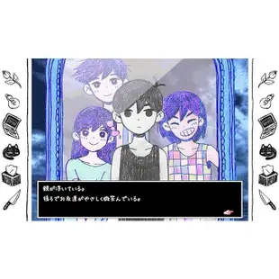 OMORI -Nintendo Switch [永久贈品] 使用說明書，含貼紙 / 日本直銷